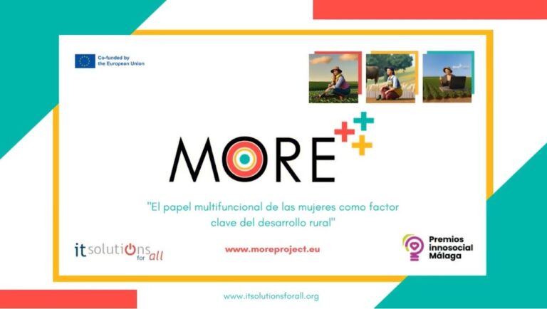 El Proyecto MORE se presenta a los Premios InnoSocial