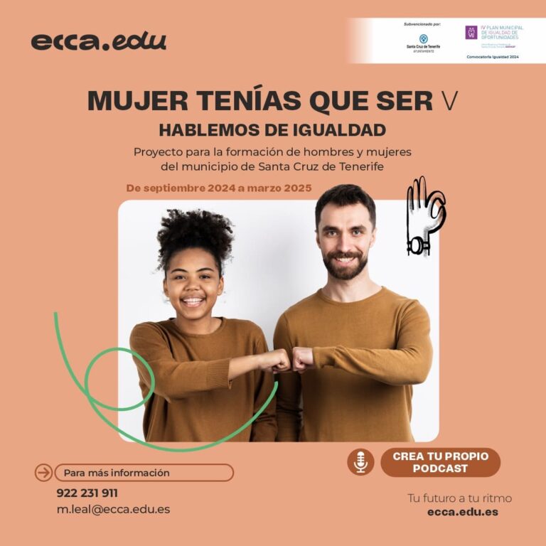 Nueva formación gratuita en igualdad de género: Proyecto “Mujer Tenías que Ser V”