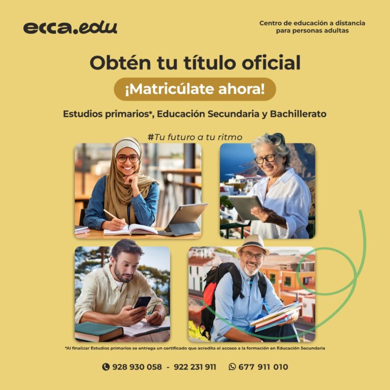 ecca.edu inicia la campaña de matriculación para el curso 2024/2025 apostando por la innovación educativa y la formación digital