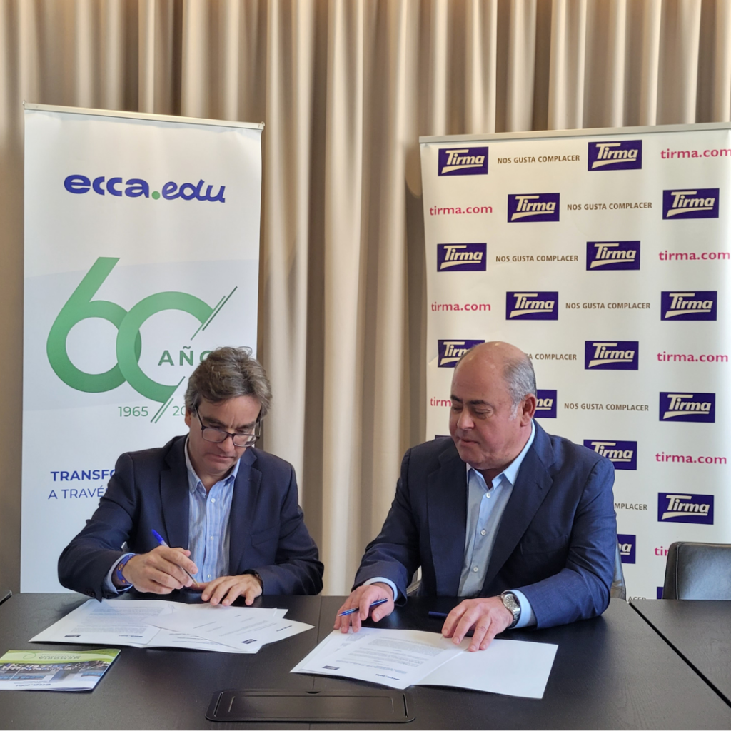 Renovado el convenio de colaboración entre ecca.edu y Tirma S.A. para promover la educación en Canarias