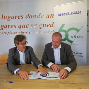 ecca.edu y Aguas de Teror renuevan su compromiso con la educación en Canarias