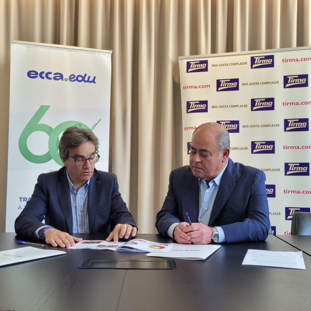 Renovado el convenio de colaboración entre ecca.edu y Tirma S.A. para promover la educación en Canarias