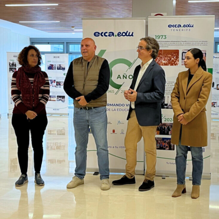 ecca.edu y el Ayuntamiento de Adeje inauguran la exposición: 60 años transformando vidas a través de la educación