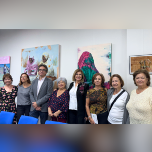 colectivo artis, autoras de la exposición pictórica "La mujer en la educación y la cultura"