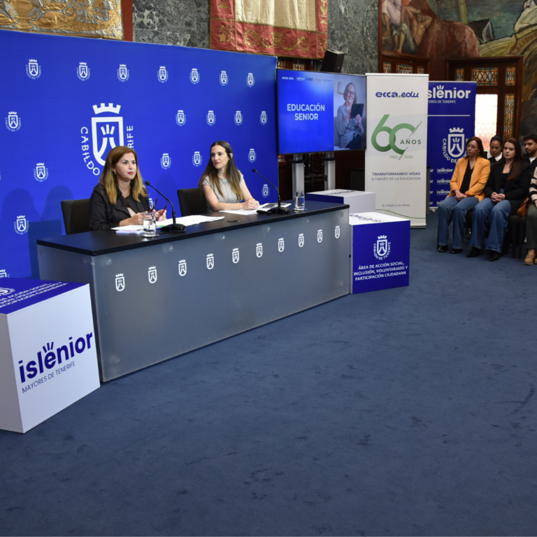 ecca.edu y el Cabildo de Tenerife lanzan el programa formativo Islénior Aprende para personas adultas