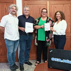 El Ayuntamiento de Tuineje y ecca.edu fortalecen lazos en una nueva reunión para impulsar la empleabilidad en el municipio