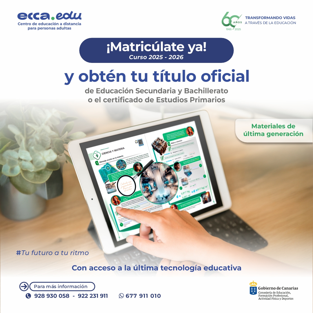 ecca.edu abre el periodo de matrícula para el curso 2025-2026_1