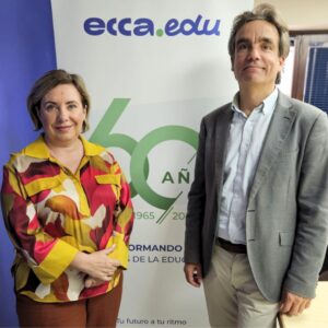 Olesya Lylak y josé maría segura sj