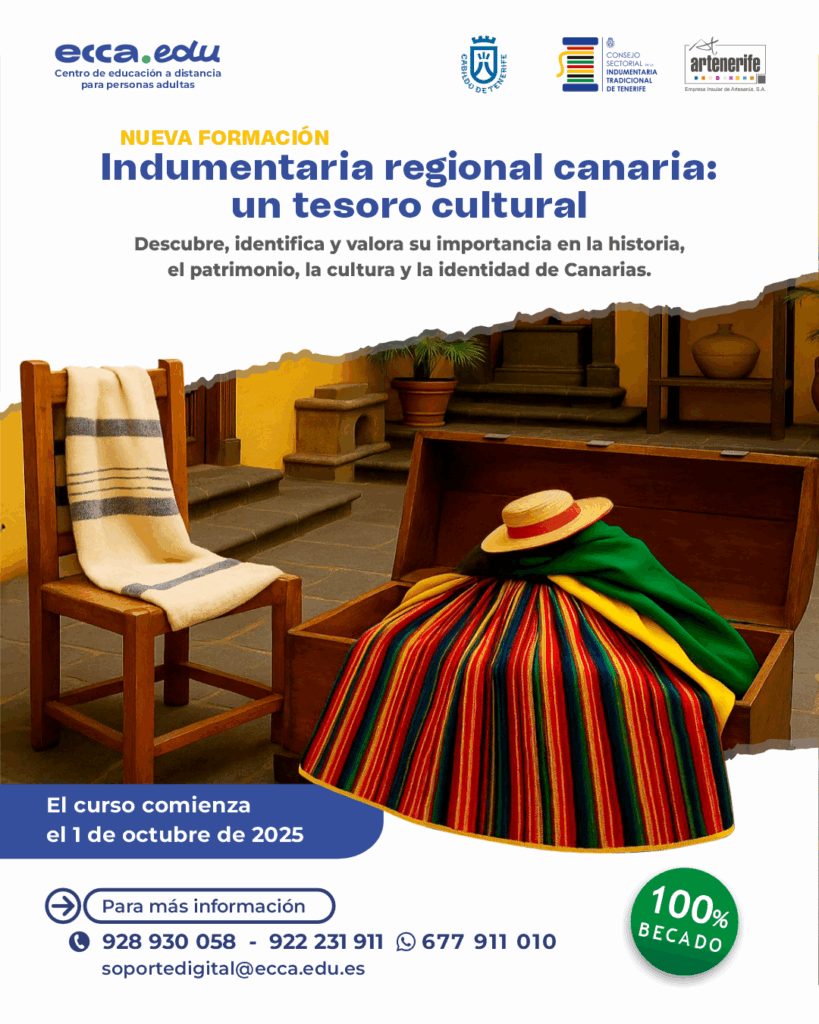 Creatividad para redes sociales_ecca.edu y el Cabildo de Tenerife presentan el curso _Indumentaria regional canaria_ un tesoro cultural_ (1)