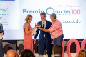 ecca.edu recibe el Premio Charter 100 Canarias 2025 en reconocimiento a su trayectoria y al impulso de la mujer canaria 051025 8