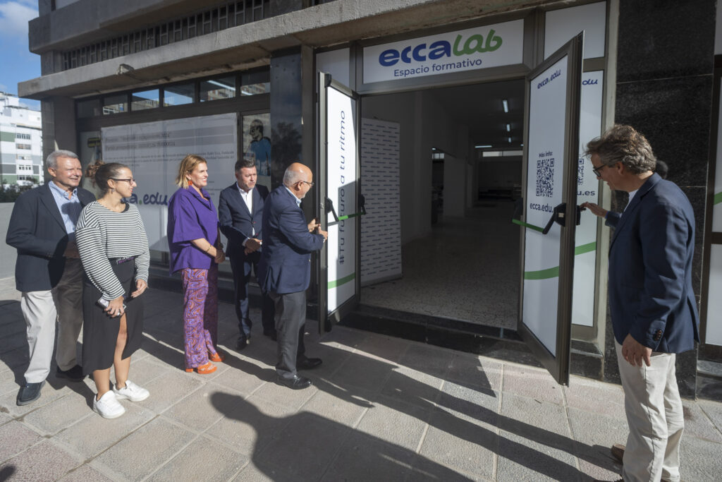 ecca.edu y el Cabildo de Gran Canaria inauguran eccalab, un espacio clave para la inserción laboral y la formación accesible_2