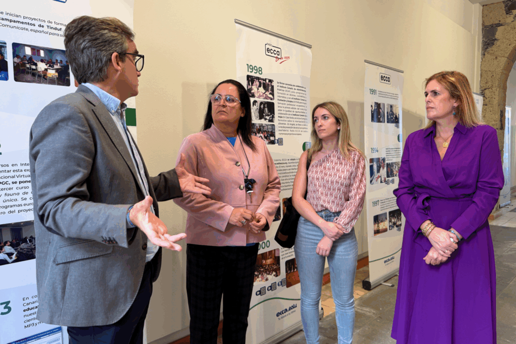 La Fundación MAPFRE Canarias acoge la exposición de ecca.edu '60 años transformando vidas a través de la educación'