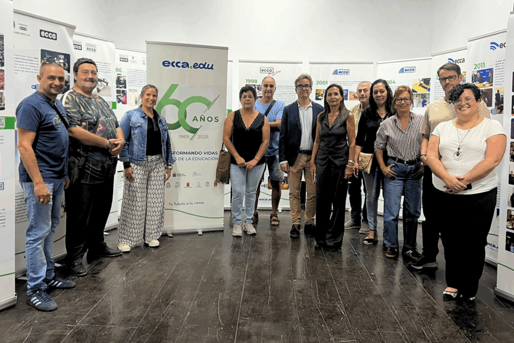 ecca.edu inaugura en Agaete su exposición itinerante _60 años transformando vidas a través de la educación__1
