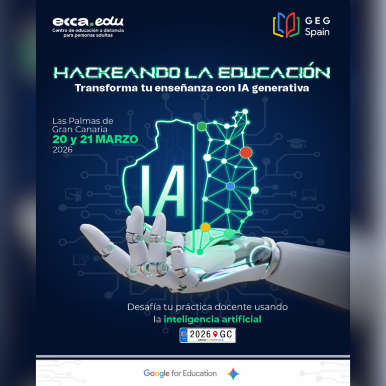 ecca.edu y GEG Spain lanzan las primeras jornadas de Inteligencia Artificial para docentes en Canarias