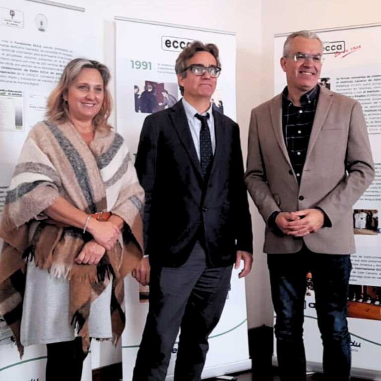 El Cabildo de El Hierro se suma al 60 aniversario de ecca.edu acogiendo su exposición itinerante