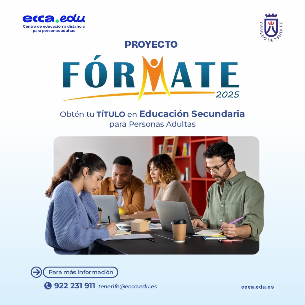 título en Educación Secundaria para Personas Adultas en Tenerife