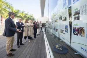 Cabildo de Gran Canaria, último escenario de la exposición itinerante que conmemora los 60 años de ecca.edu