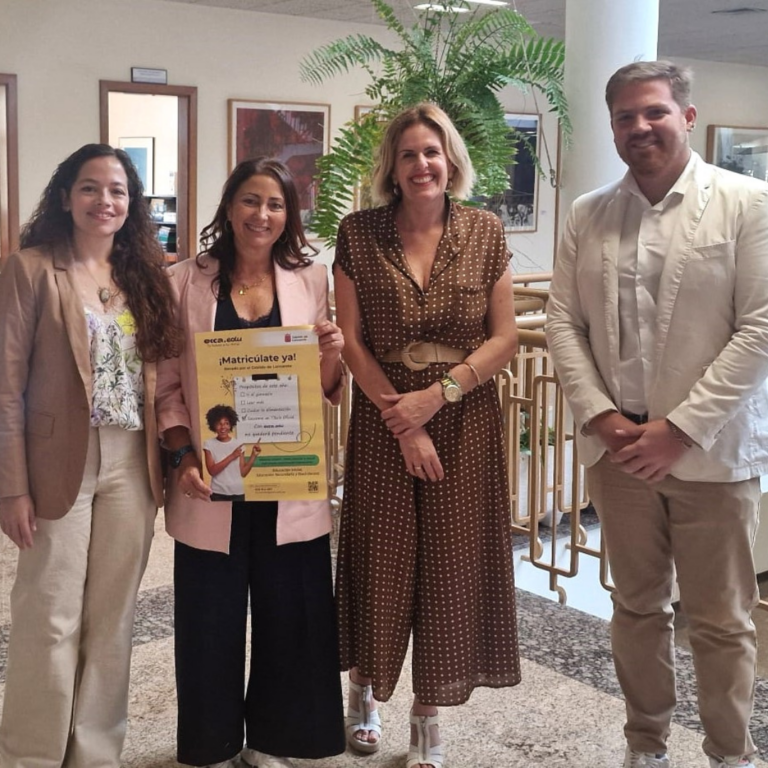 El Cabildo de Lanzarote y ecca.edu consolidan su alianza para extender la formación de adultos un curso más