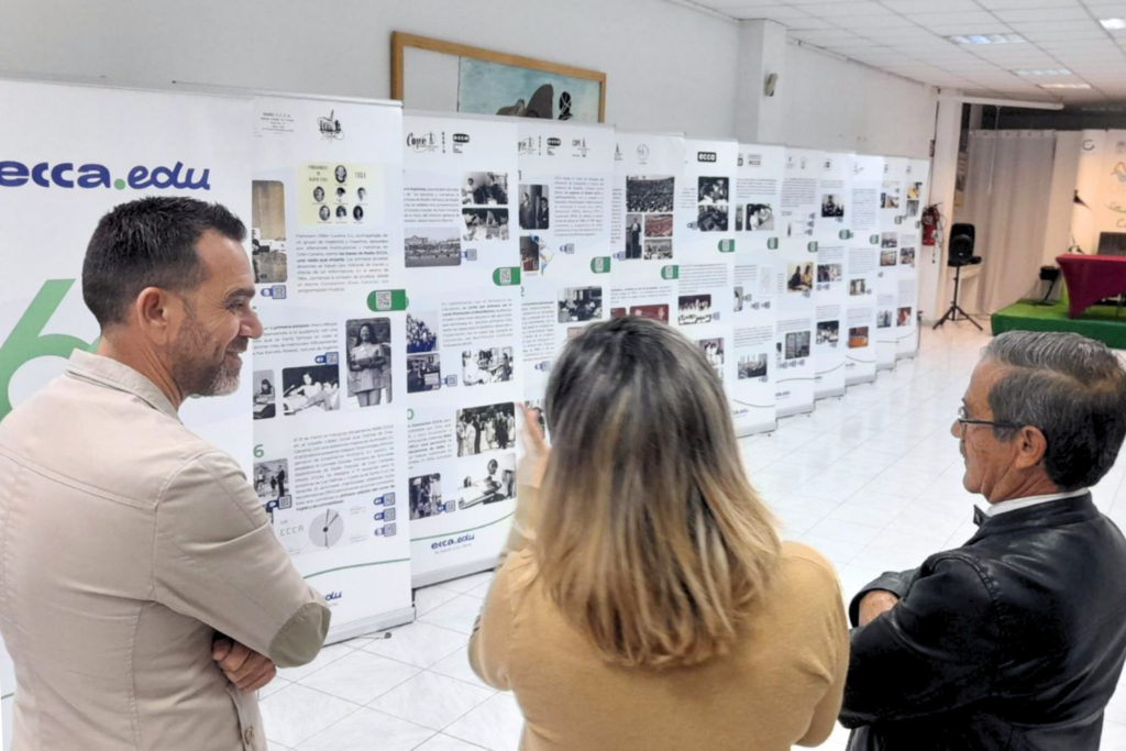 La Frontera acoge la última parada de la exposición itinerante del 60 aniversario de ecca.edu en la provincia