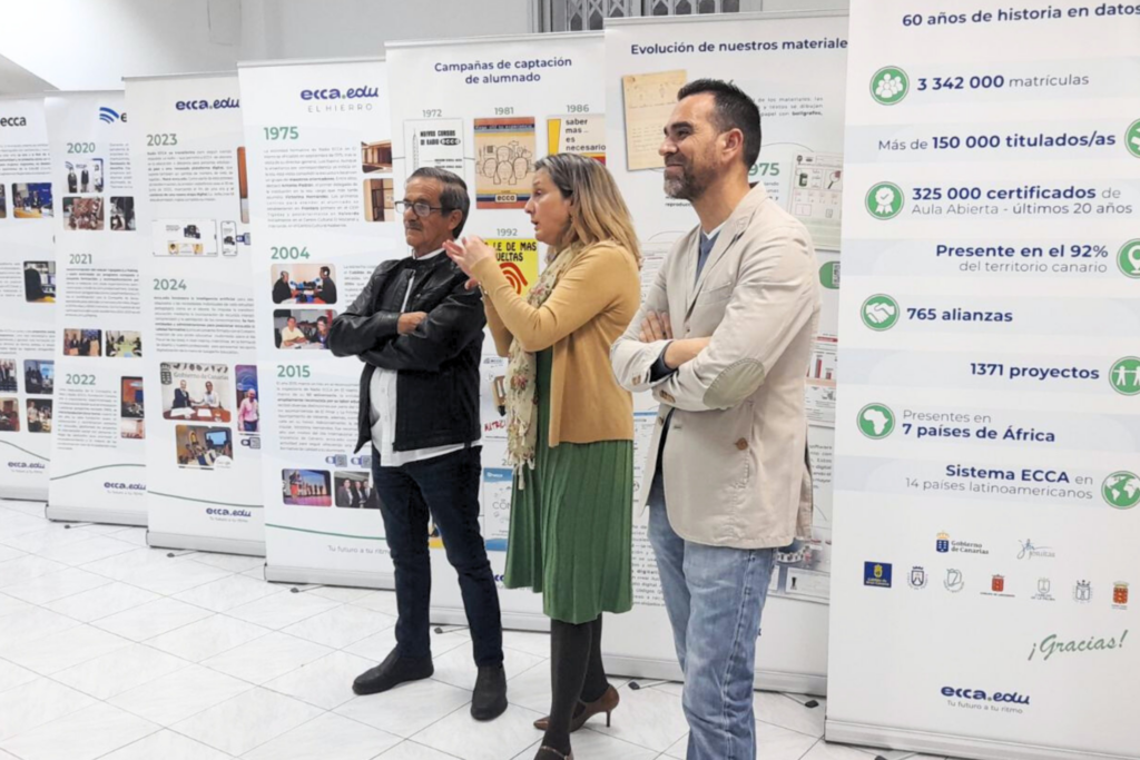 La Frontera acoge la última parada de la exposición itinerante del 60 aniversario de ecca.edu en la provincia