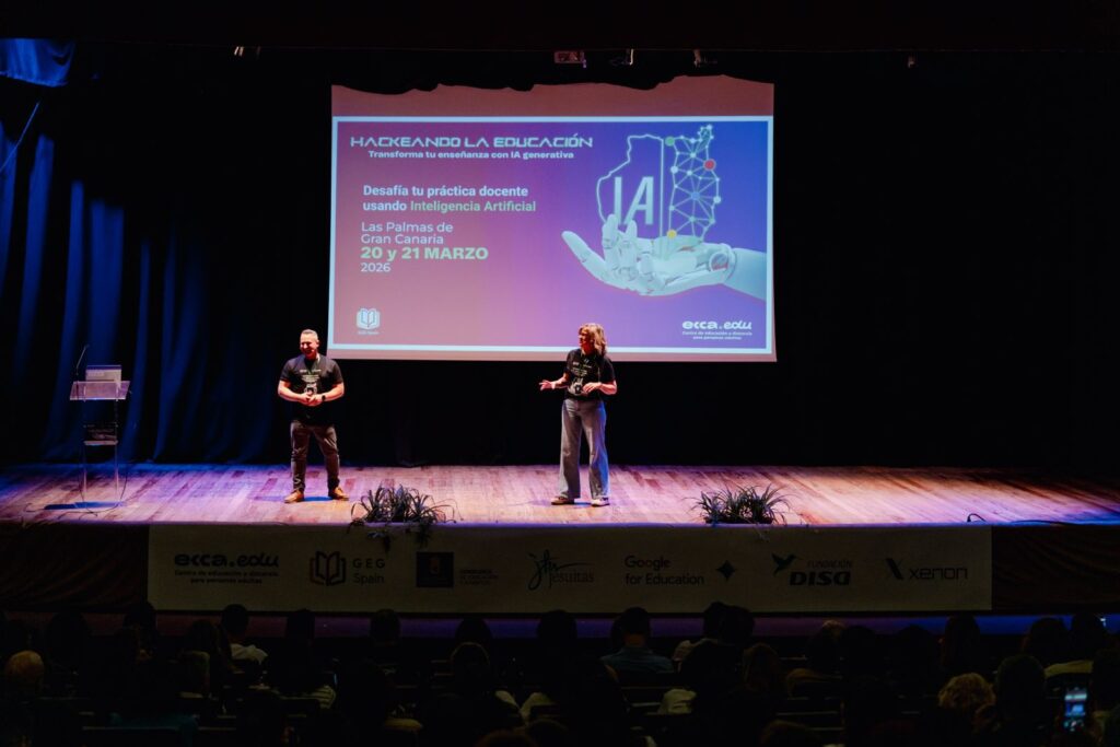 Éxito de participación en ‘Hackeando la Educación’ más de 300 docentes y profesionales transforman las aulas canarias con IA 210326 3
