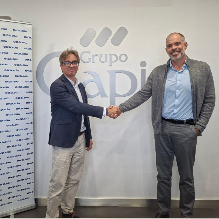 ecca.edu y el Grupo CAPISA renuevan su convenio de RSC para impulsar las becas de formación en Canarias