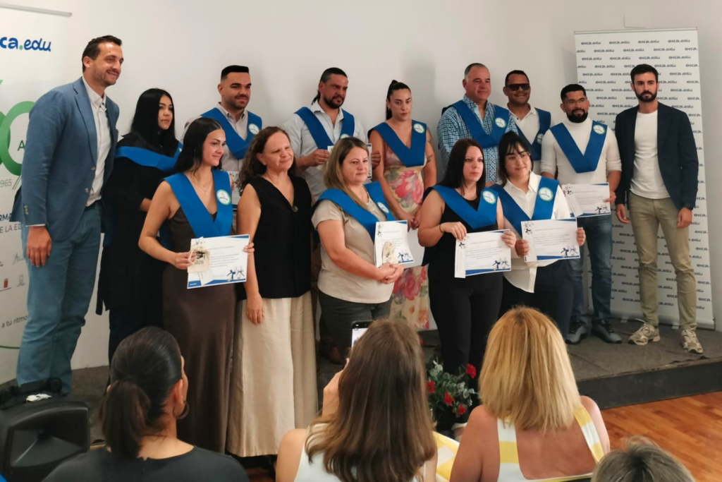 La Palma arropa al alumnado titulado de ecca.edu en su entrega de orlas y diplomas