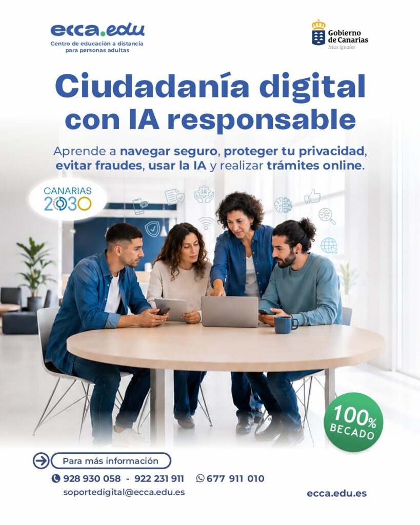 Curso Ciudadanía digital con IA responsable